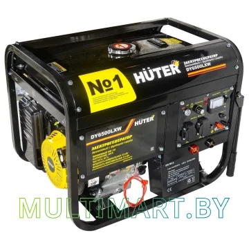Бензиновый генератор Huter DY6500LXW картинка 2